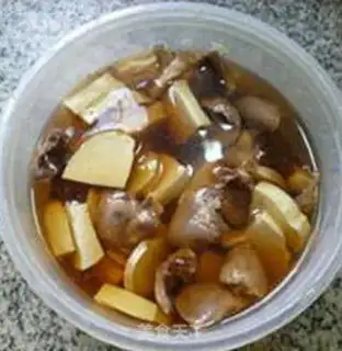 Make The fragrance chicken heart, the sour chicken step 6