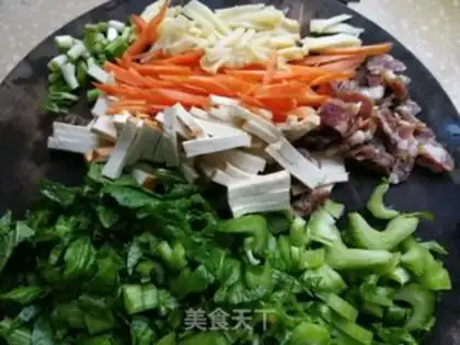 Make Sausage and vegetables step 0