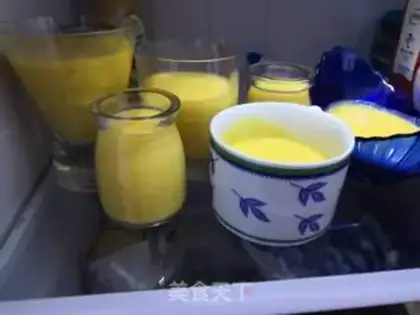 Make Mango yogurt pudding step 8