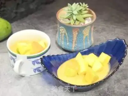 Make Mango yogurt pudding step 10