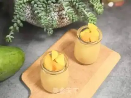 Make Mango yogurt pudding step 12