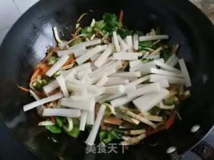 Make Sausage and vegetables step 5