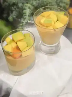Make Mango yogurt pudding step 13