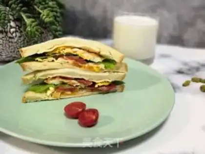 Make Egg sandwich step 7