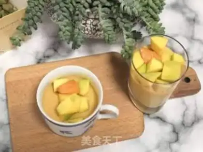Make Mango yogurt pudding step 15