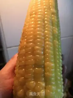 Make Corn and fruit platter step 0
