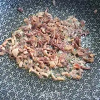 Make Ham and rice step 3