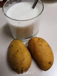 Make Milk mango juice step 0