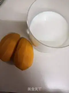 Make Milk mango juice step 2