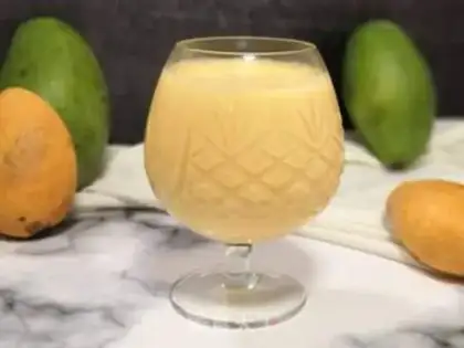 Make Milk mango juice step 4