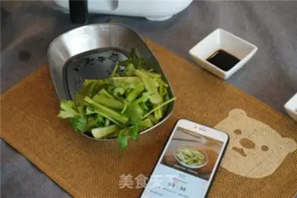 Make Garlic celery step 5