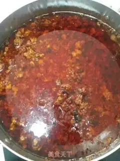 Make Spicy beef sauce step 4