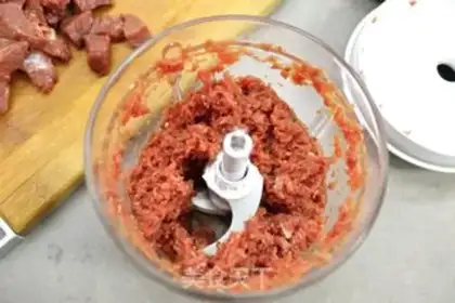 Make Beef carrot dumplings step 2