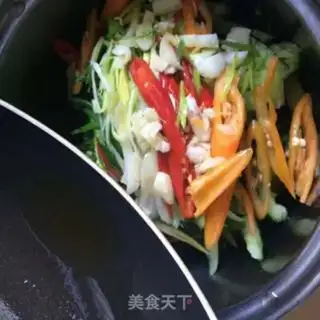 Make Garlic cucumber step 4