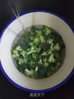 Make Chicken chest mushrooms and broccoli step 4