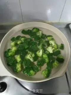 Make Chicken chest mushrooms and broccoli step 5
