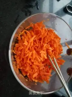 Make Carrot omelet step 0