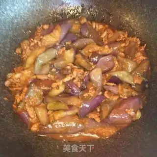 Make Sausage pork and eggplant step 11