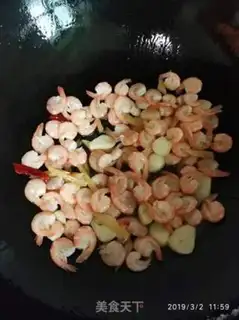 Make Shrimp sprouts step 4