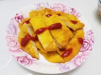 Make Chicken steak step 7