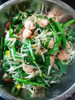 Make Shrimp sprouts step 6