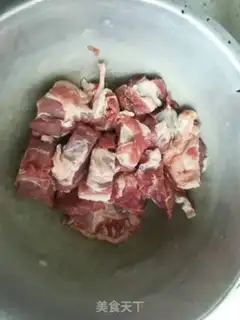 Make Yellow lamb step 1