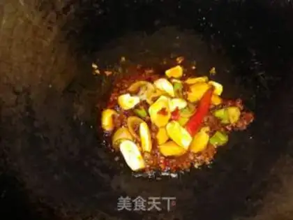 Make Yellow lamb step 6