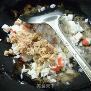 Make A tuna crab stick step 8