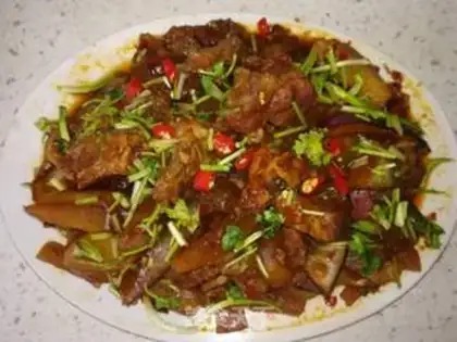 Make Yellow lamb step 10