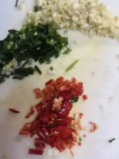 Make Garlic shrimp doll food step 2