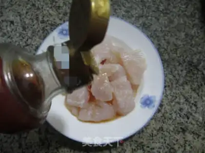 Make Tomato fried dragonfish step 2