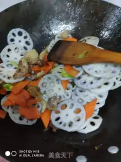 Make Liang pork and carrots step 8