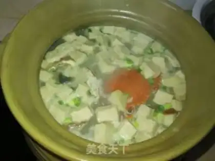 Make Crab congee step 3