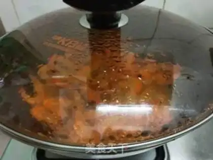 Make Burning to shrimp step 4