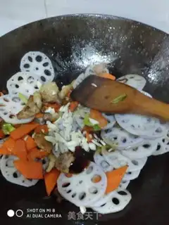 Make Liang pork and carrots step 9