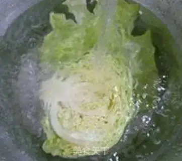 Make Shrimp sauce and cabbage step 3