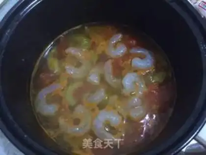 Make Sour shrimp step 5