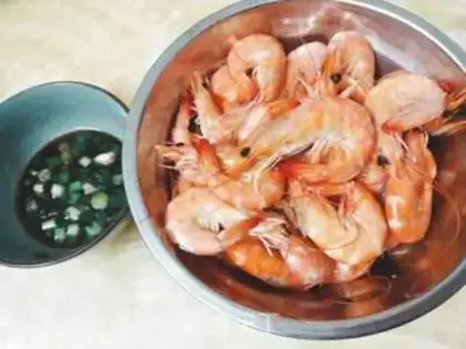 Make Burning to shrimp step 7
