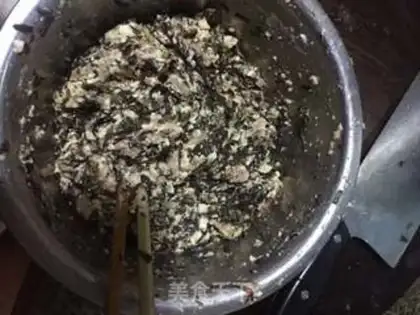 Make ♪ Purple tofu meatballs step 4