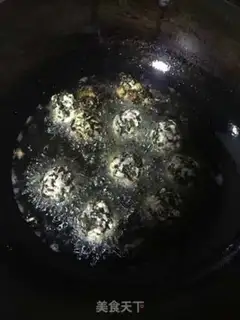 Make ♪ Purple tofu meatballs step 5