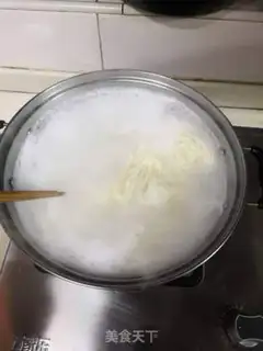 Make Soybeans noodles step 2