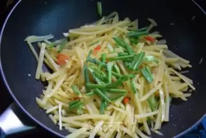 Make Potato dry step 2
