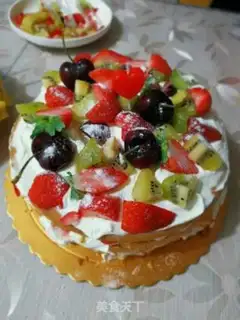 Make Fruitless cake step 23