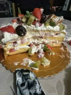 Make Fruitless cake step 24