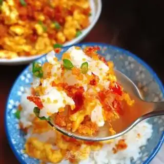 Make Cream pepper fried eggs step 7