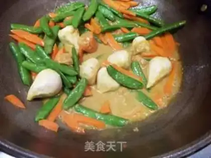Make Curry noodles step 9