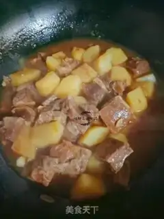 Make Beef stew potatoes step 7