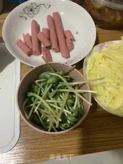 Make Potato burrito step 1