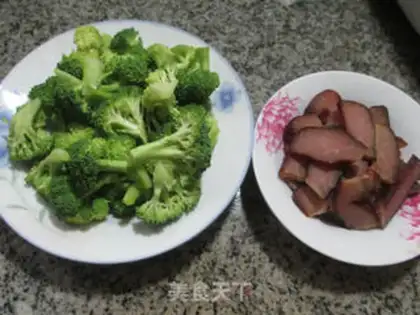 Make Soy broccoli step 0