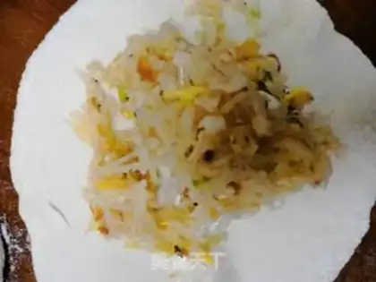 Make Shrimp radish pie step 9